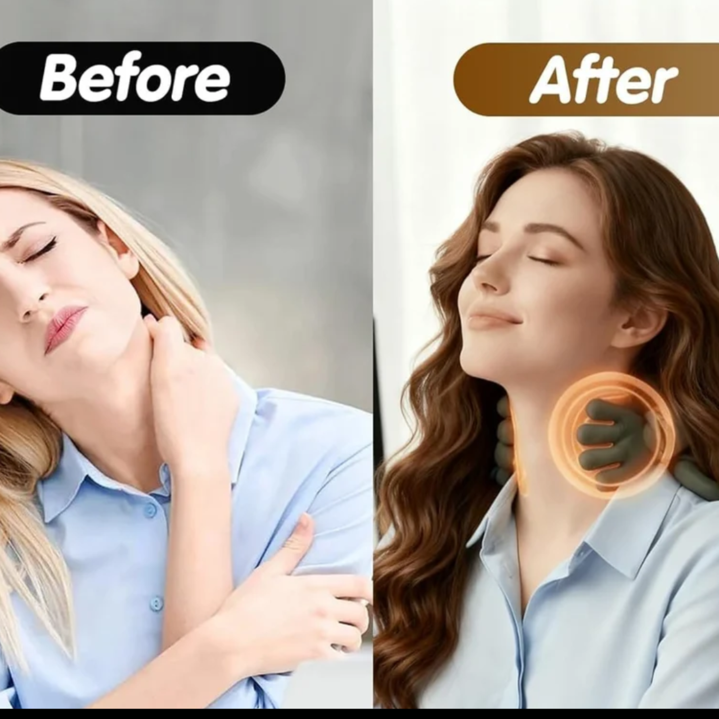 4D Neck & Shoulder Massager with Heating Function