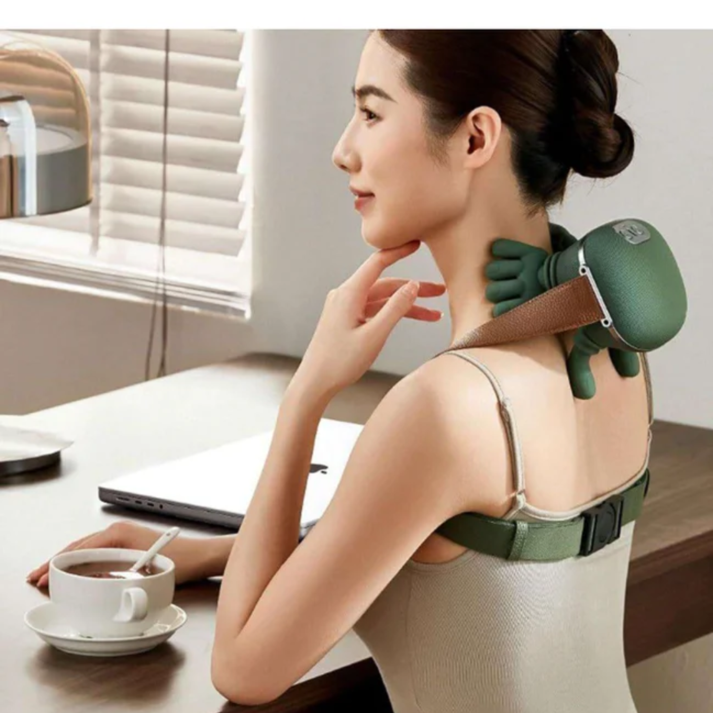 4D Neck & Shoulder Massager with Heating Function