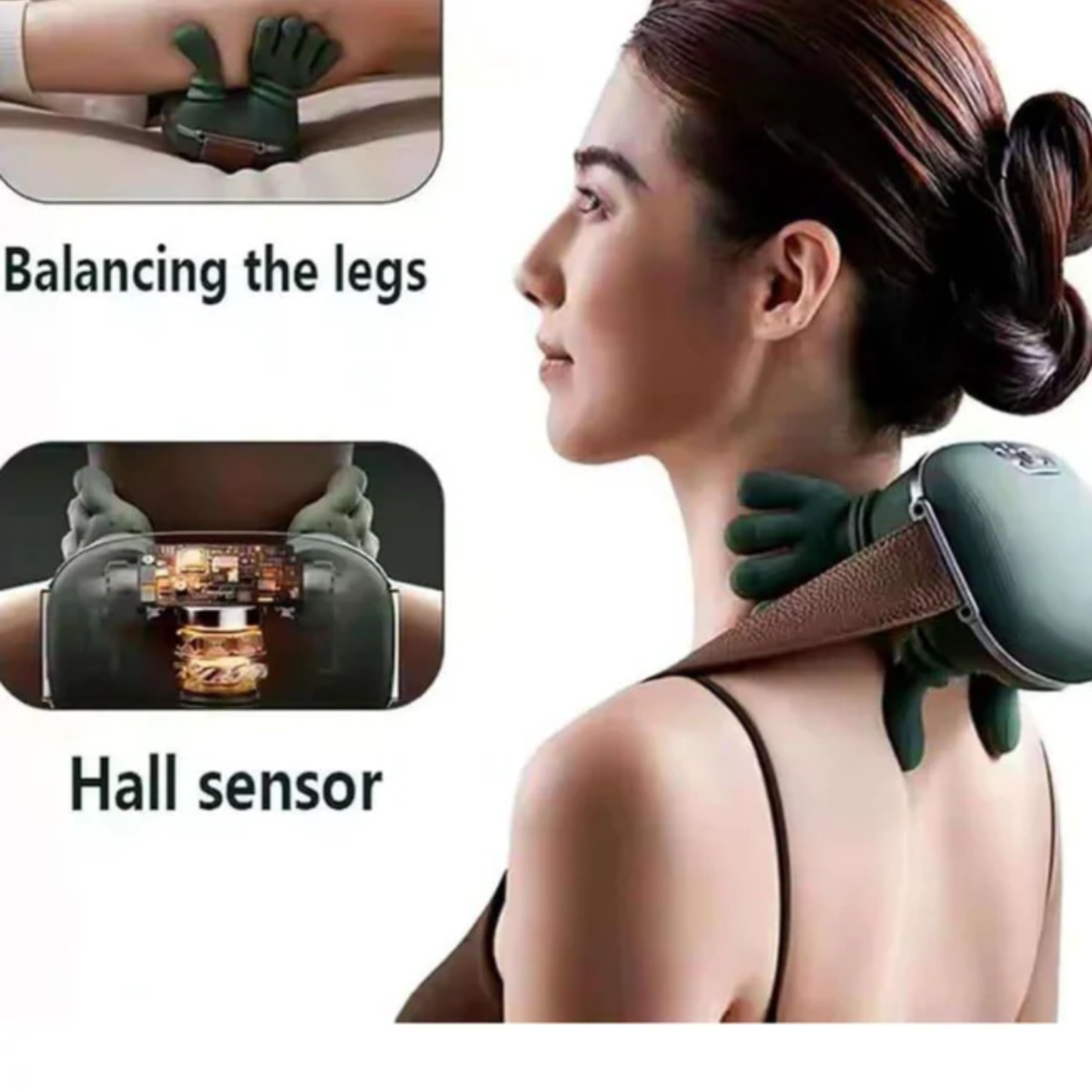 4D Neck & Shoulder Massager with Heating Function